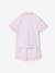 Short-sleeved pyjama playsuit to customise lilac - vertbaudet enfant 