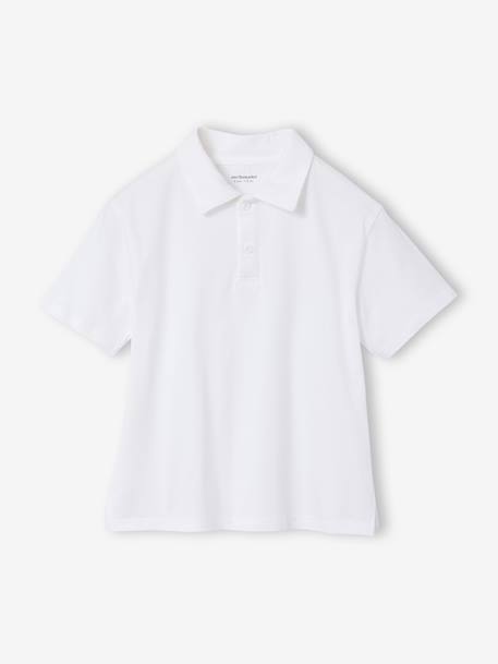 Boy's polo shirt and shorts set striped green - vertbaudet enfant 