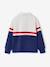 Polo-neck long-sleeved sweatshirt ink blue - vertbaudet enfant 