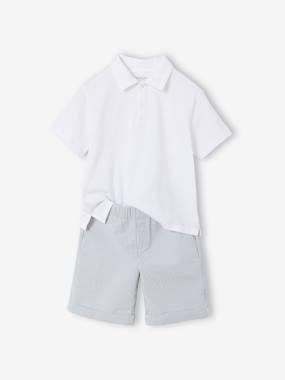 -Ensemble short polo garçon 