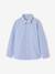 Long-sleeved shirt with bow tie sky blue - vertbaudet enfant 