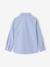 Long-sleeved shirt with bow tie sky blue - vertbaudet enfant 