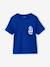 Ribbed pyjama short set for boys electric blue - vertbaudet enfant 