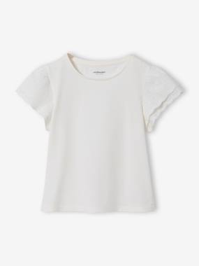 T-shirt manches courtes fille - vertbaudet enfant Fille-T-shirt, sous-pull-T-shirt-T-shirt manches courtes fille