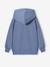 Zipped oversized sweatshirt grey blue - vertbaudet enfant 