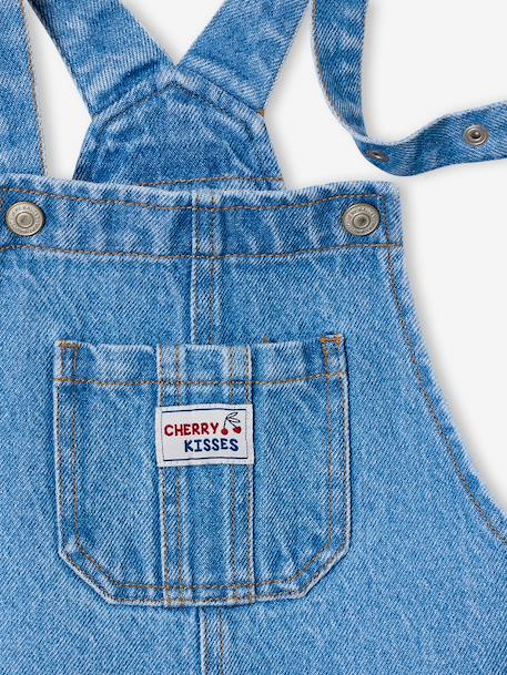 Dungaree and t-shirt set medium blue - vertbaudet enfant 