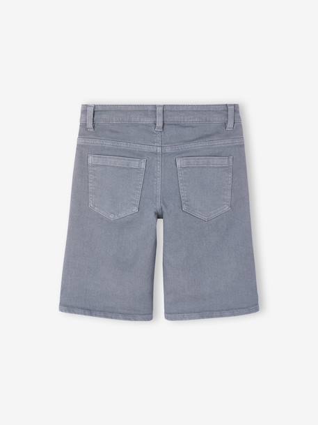 Bermuda garçon 5 poches argile+bleu grisé+terracotta+vert émeraude - vertbaudet enfant 