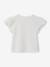 Girl's short-sleeved t-shirt ecru - vertbaudet enfant 