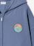 Zipped oversized sweatshirt grey blue - vertbaudet enfant 