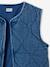 Veste sans manches denim bleu moyen - vertbaudet enfant 