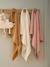 Pack of 3 Plain Muslin Squares in Organic Cotton* multicoloured+set pink - vertbaudet enfant 
