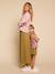 Jupe femme gaze de coton Capsule mère-fille olive - vertbaudet enfant 