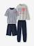 Pack of 2 short and long pyjamas navy blue - vertbaudet enfant 