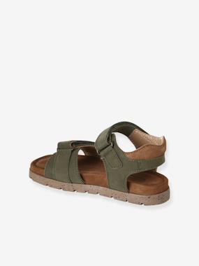 Chaussures-Sandales cuir enfant à scratchs collection maternelle