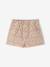 Floral print baby short ecru - vertbaudet enfant 