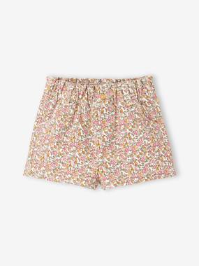 -Short bébé imprimé fleuri