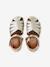 Girls' open leather ballerinas gold - vertbaudet enfant 