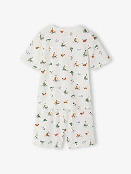 Pack of 2 pyjama shorts ecru - vertbaudet enfant 