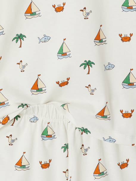 Pack of 2 pyjama shorts ecru - vertbaudet enfant 