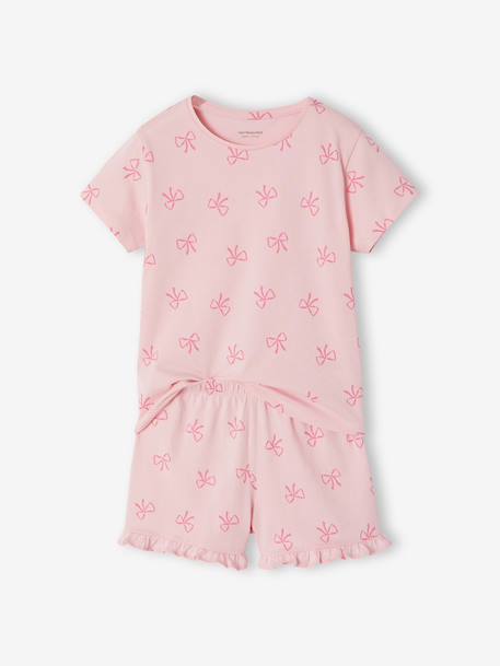 Pack of 2 knot playsuits rose - vertbaudet enfant 