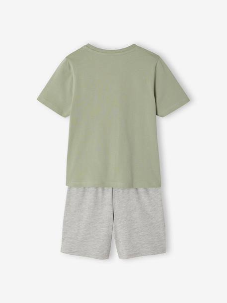 Pack of 2 vehicle pyjama shorts sage green - vertbaudet enfant 