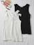 Pack of 2 organic cotton nursing tank tops black - vertbaudet enfant 