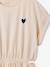 Dress with Openings on the Sides, for Girls, JONEN anthracite+vanilla - vertbaudet enfant 