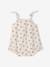 Baby girl playsuit in organic cotton pale pink - vertbaudet enfant 