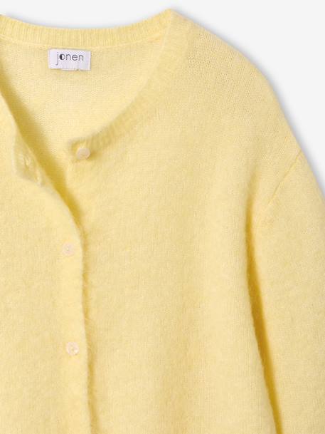 Buttoned cardigan pale yellow - vertbaudet enfant 
