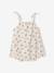 Baby girl playsuit in organic cotton pale pink - vertbaudet enfant 
