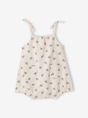 -Combinaison bébé fille coton bio