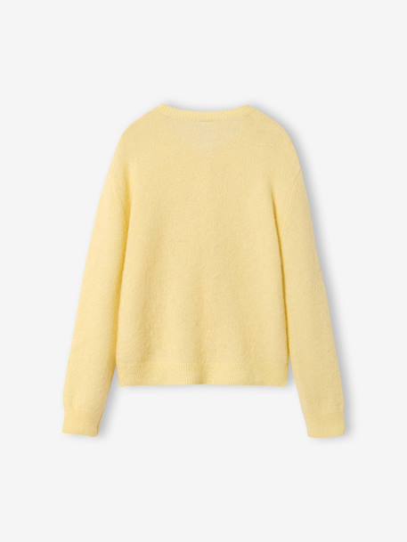 Buttoned cardigan pale yellow - vertbaudet enfant 
