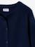 Girl's cardigan navy blue+sage green - vertbaudet enfant 