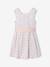 Occasion Wear Dress with Floral Print, for Girls light blue+pale pink+printed pink+printed white+white - vertbaudet enfant 