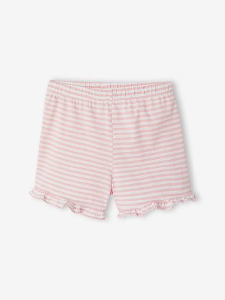 Pack of 2 knot playsuits rose - vertbaudet enfant 