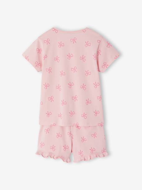 Pack of 2 knot playsuits rose - vertbaudet enfant 