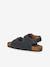 Boys' leather buckle sandals blue - vertbaudet enfant 