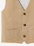Occasion Wear Cotton/Linen Waistcoat for Boys beige+Beige+blue+Dark Blue+sage green - vertbaudet enfant 