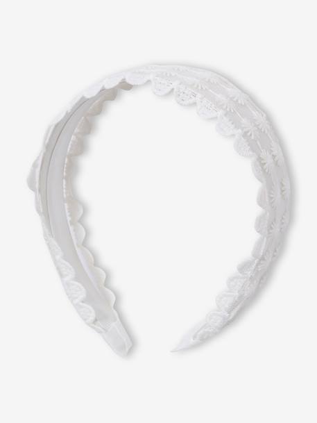 Set of skater dress, bolero and band for head accessories for hair sage green+white - vertbaudet enfant 