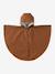 Poncho bébé pour siège-auto caramel - vertbaudet enfant 