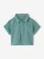 Short-sleeved shirt emerald green - vertbaudet enfant 