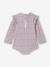 UV protective long-sleeved swimsuit ecru - vertbaudet enfant 
