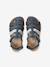 Boys' touch-fastening sandals set blue - vertbaudet enfant 