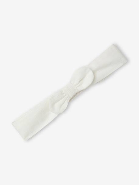 Dress and band for head accessories for hair set ecru - vertbaudet enfant 