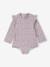 UV protective long-sleeved swimsuit ecru - vertbaudet enfant 