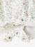 Floral playsuit for baby girls printed white - vertbaudet enfant 