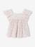 Cotton gauze short and top set blush+sage green - vertbaudet enfant 