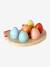 Poule avec ses œufs à formes en bois FSC® bois - vertbaudet enfant 