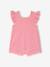 Girl's short jumpsuit rose - vertbaudet enfant 