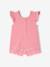 Girl's short jumpsuit rose - vertbaudet enfant 